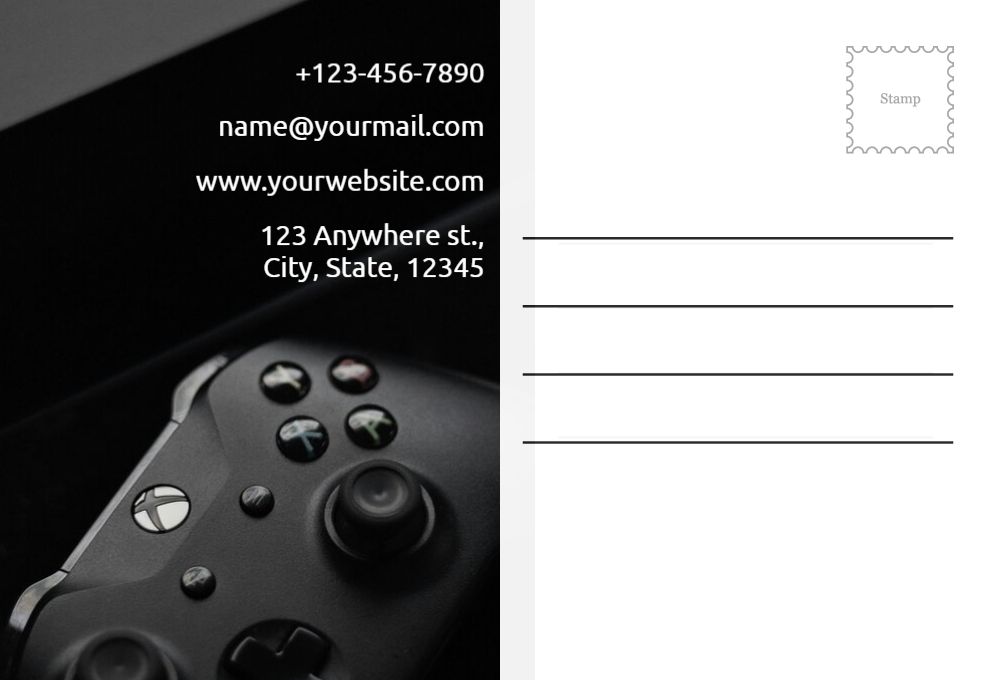 Entertainment Postcard Printing template preview 51