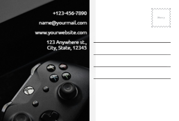 Entertainment Postcard Printing template preview 22