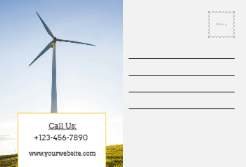Electronics Postcard Printing template preview 4