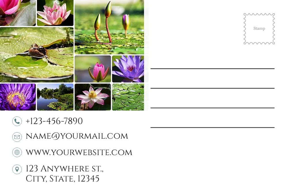 Holidays Postcard Printing template preview 33