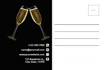 Anniversary Postcard Printing template preview 8