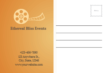 Entertainment Postcard Printing template preview 18