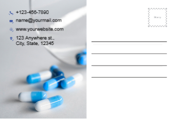 Health Care And Pharma Postcard Printing template preview 26