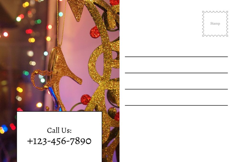 New Year Rush Postcards Printing template preview 29