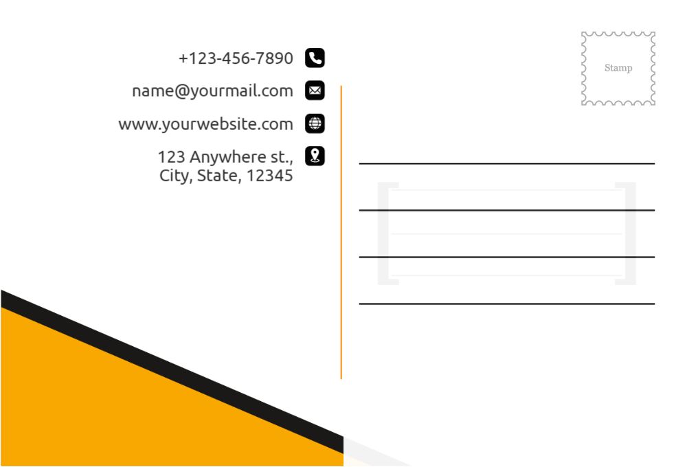Music Dj Postcard Printing template preview 55