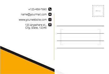 Music Dj Postcard Printing template preview 26