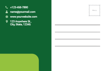 Health Care And Pharma Postcard Printing template preview 2