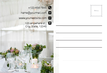 Anniversary Postcard Printing template preview 10