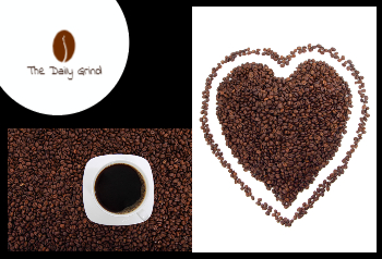 Coffee Bar Rush Postcards Printing template preview 1