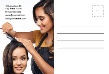 Beauty Rush Postcards Printing template preview 20