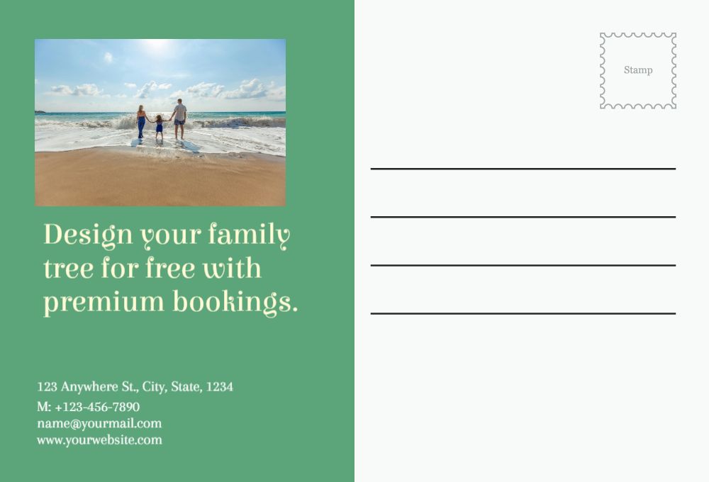 Stay In Touch Postcard Printing template preview 39