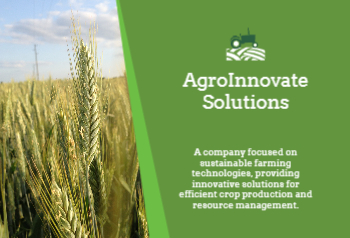 Agriculture Postcard Printing template preview 1