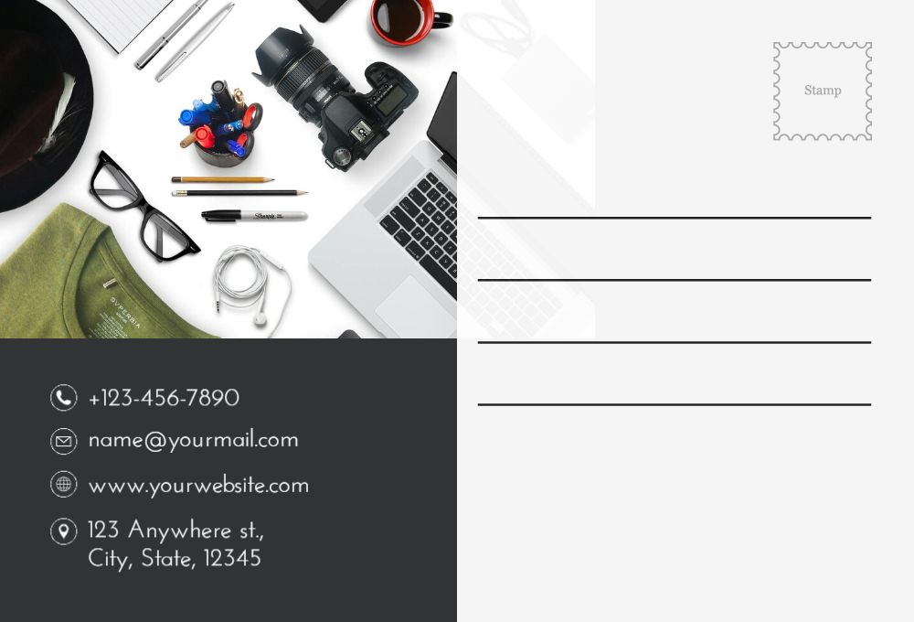 Business Services Postcard Printing template preview 49