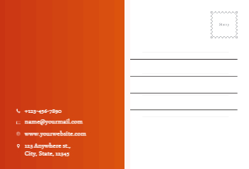 Human Resources Postcard Printing template preview 10
