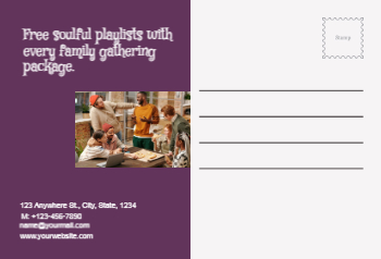 Stay In Touch Postcard Printing template preview 8