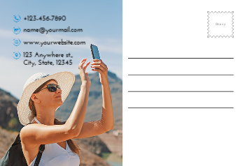 Holidays Postcard Printing template preview 24