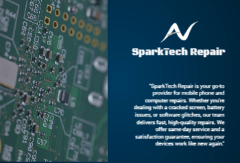 Electronics Postcard Printing template preview 9