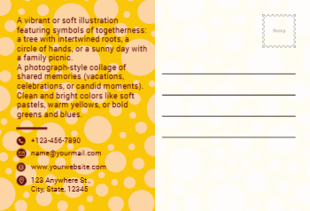 Stay In Touch Postcard Printing template preview 26
