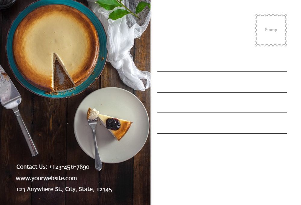 Coffee Bar Rush Postcards Printing template preview 47