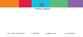 Arts And Photography Cheap Custom Envelope Printing template preview 13