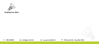Sport Cheap Custom Envelope Printing template preview 11
