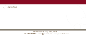 Retail Shop Stores Cheap Custom Envelope Printing template preview 5