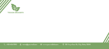 Food Hotel And Restaurant Cheap Custom Envelope Printing template preview 12