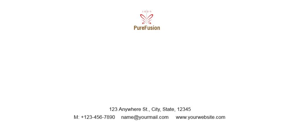 Spa Saloon Cheap Custom Envelope Printing template preview 18