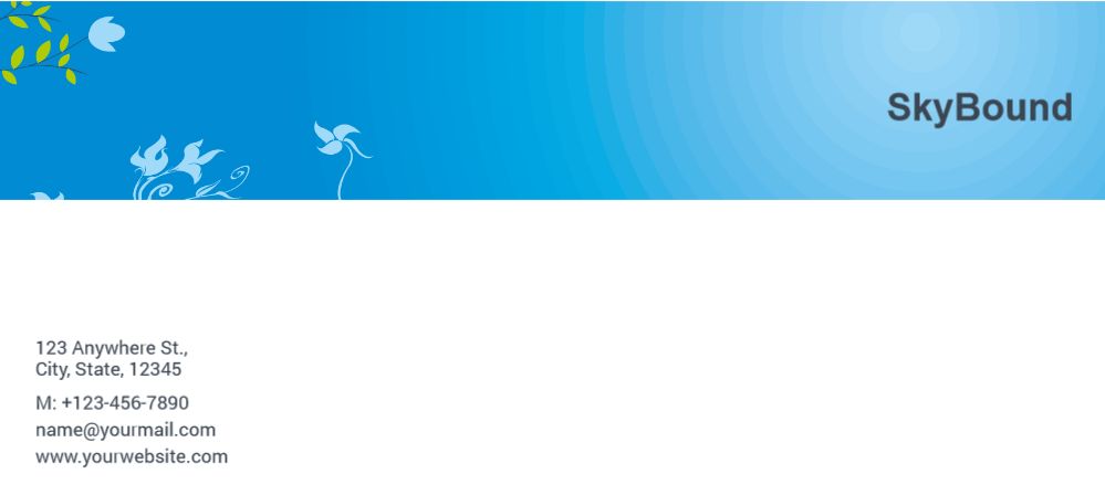 Human Resources Cheap Custom Envelope Printing template preview 25