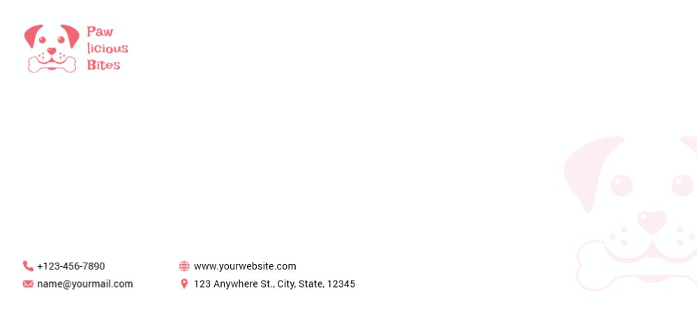 Animal Pets Cheap Custom Envelope Printing template preview 22