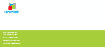 Finance Cheap Custom Envelope Printing template preview 11