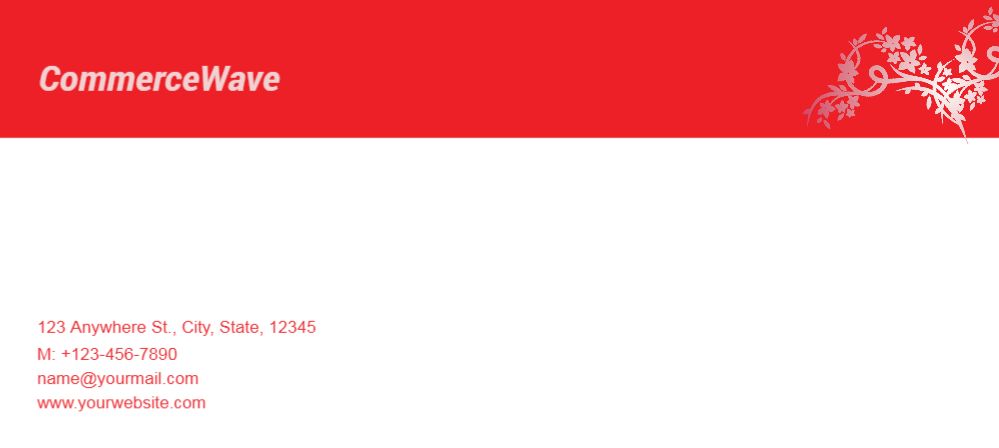 Fashion Cheap Custom Envelope Printing template preview 18