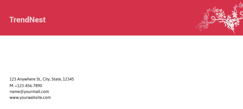 Fashion Cheap Custom Envelope Printing template preview 22