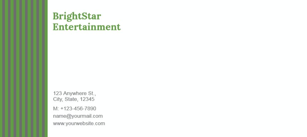 Finance Cheap Custom Envelope Printing template preview 24