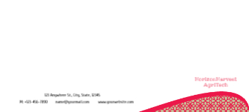 Flowers Cheap Custom Envelope Printing template preview 8