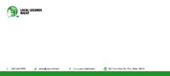 Music Dj Cheap Custom Envelope Printing template preview 8