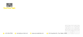 Club Cheap Custom Envelope Printing template preview 1