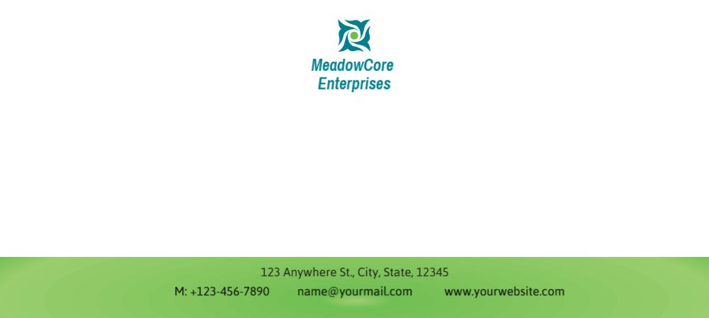Flowers Cheap Custom Envelope Printing template preview 22