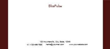 Beauty Cheap Custom Envelope Printing template preview 11