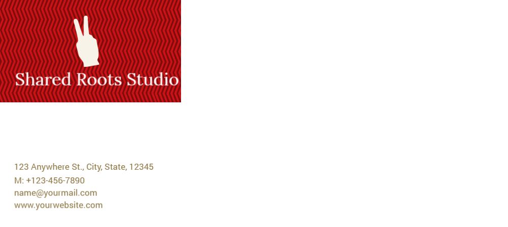 Stay In Touch Cheap Custom Envelope Printing template preview 16