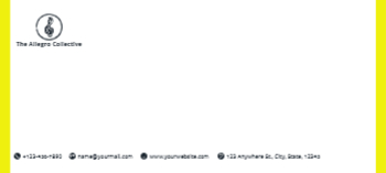 Club Cheap Custom Envelope Printing template preview 4