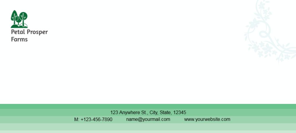 Computer Cheap Custom Envelope Printing template preview 23