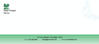 Computer Cheap Custom Envelope Printing template preview 8