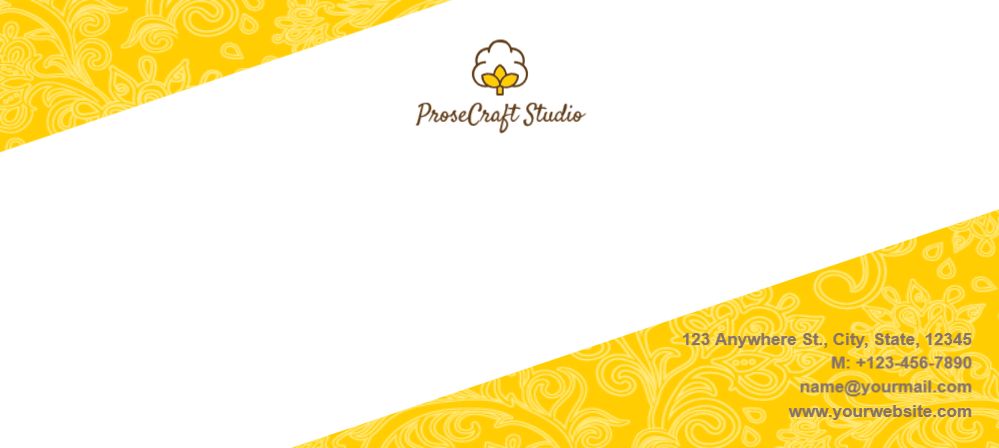 Basic Cheap Custom Envelope Printing template preview 23