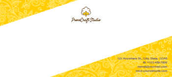 Basic Cheap Custom Envelope Printing template preview 8