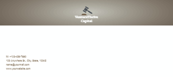 Lawyer Cheap Custom Envelope Printing template preview 7