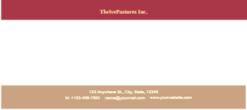 Agriculture Cheap Custom Envelope Printing template preview 14