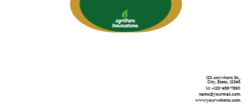 Agriculture Cheap Custom Envelope Printing template preview 9