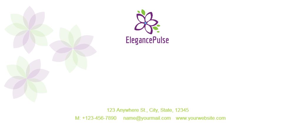 Spa Saloon Cheap Custom Envelope Printing template preview 20