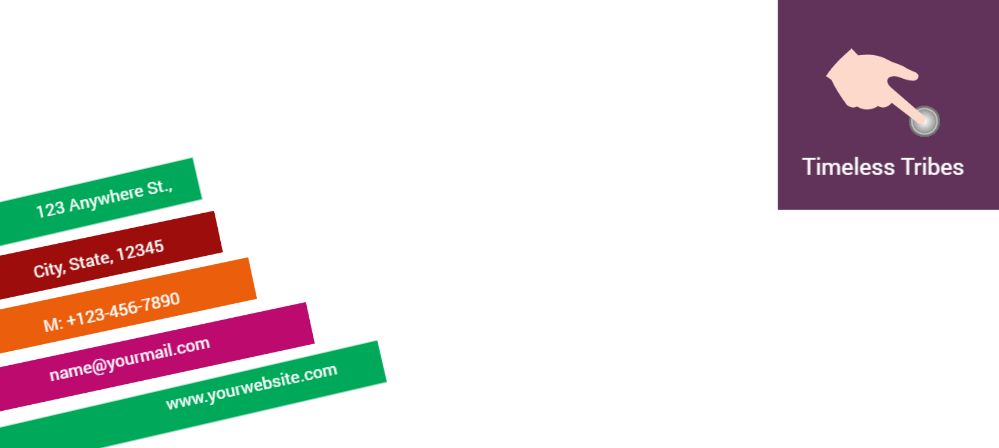 Stay In Touch Cheap Custom Envelope Printing template preview 18